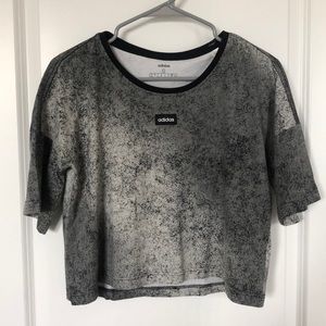 adidas cropped tee